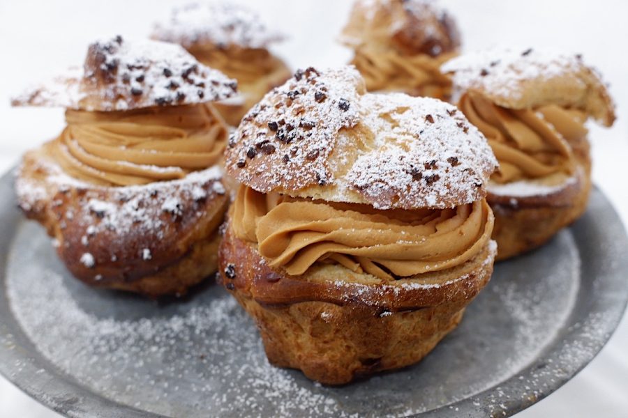 塩キャラメルシュークリーム