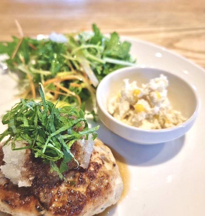 和風豆腐ハンバーグ